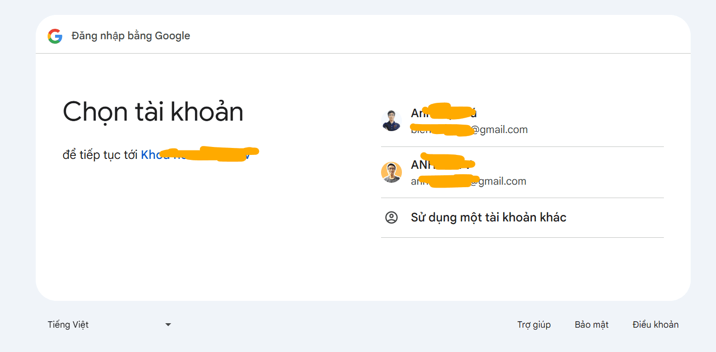 google oauth2 consent screen