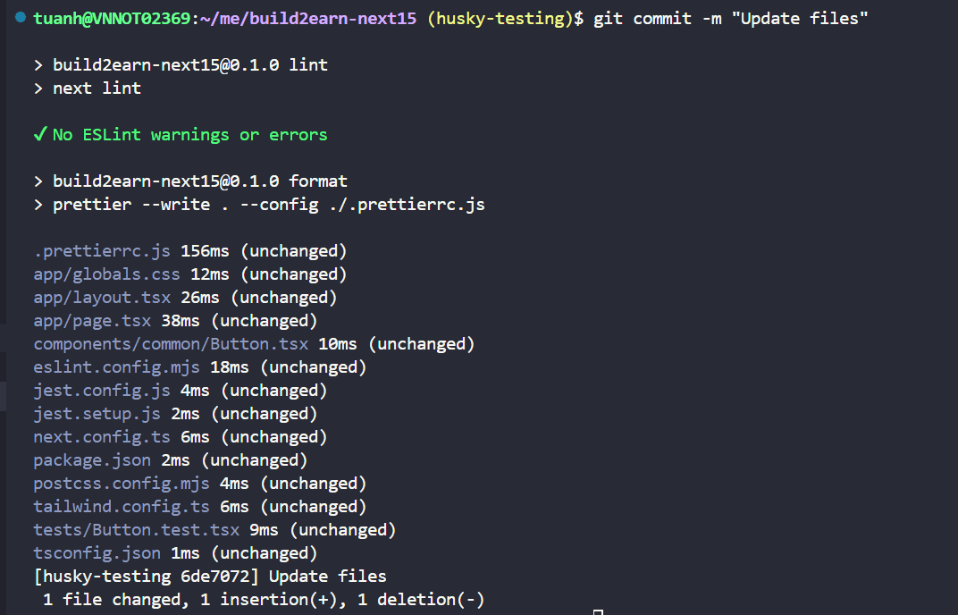install prettier extension