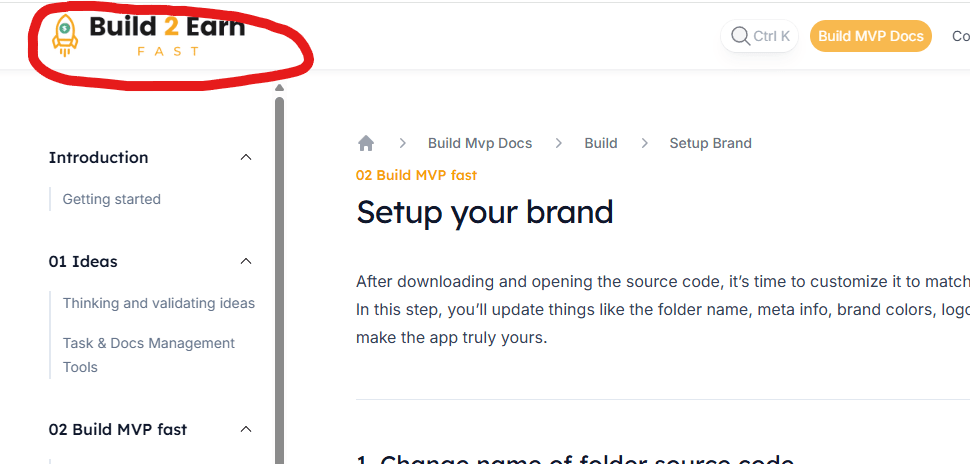 app logo change