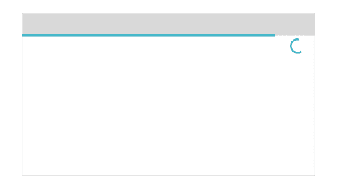 top progress bar