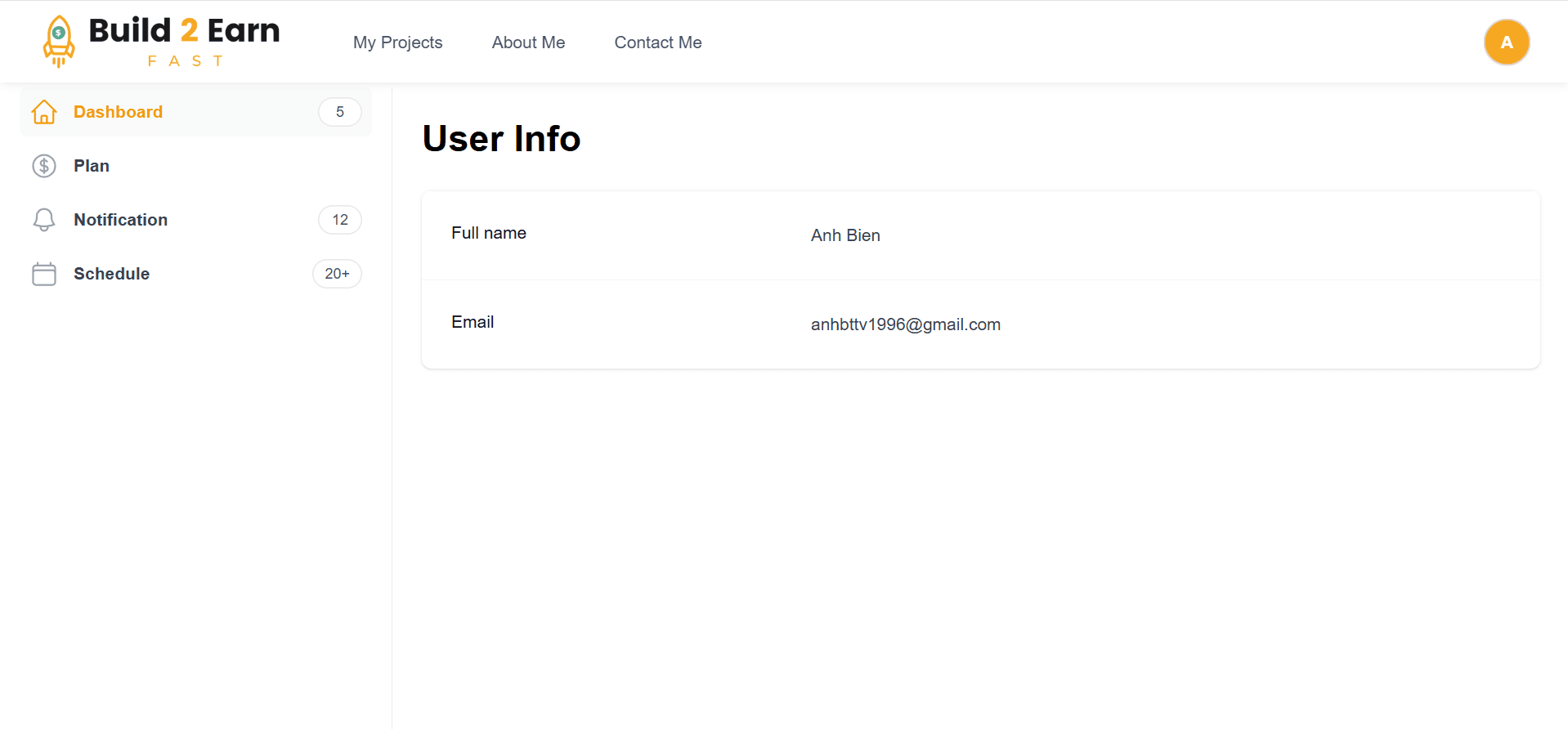 side bar layout