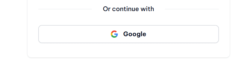 google signin button