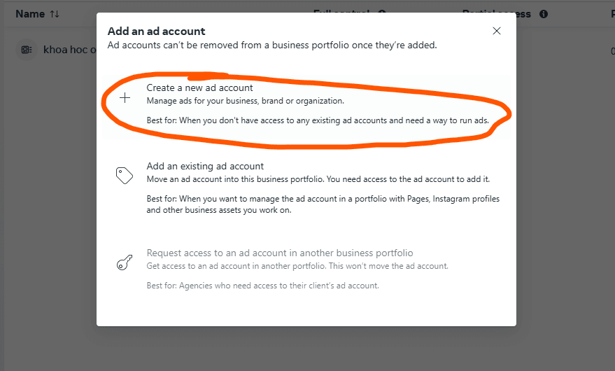 billing and payment - facebook ads